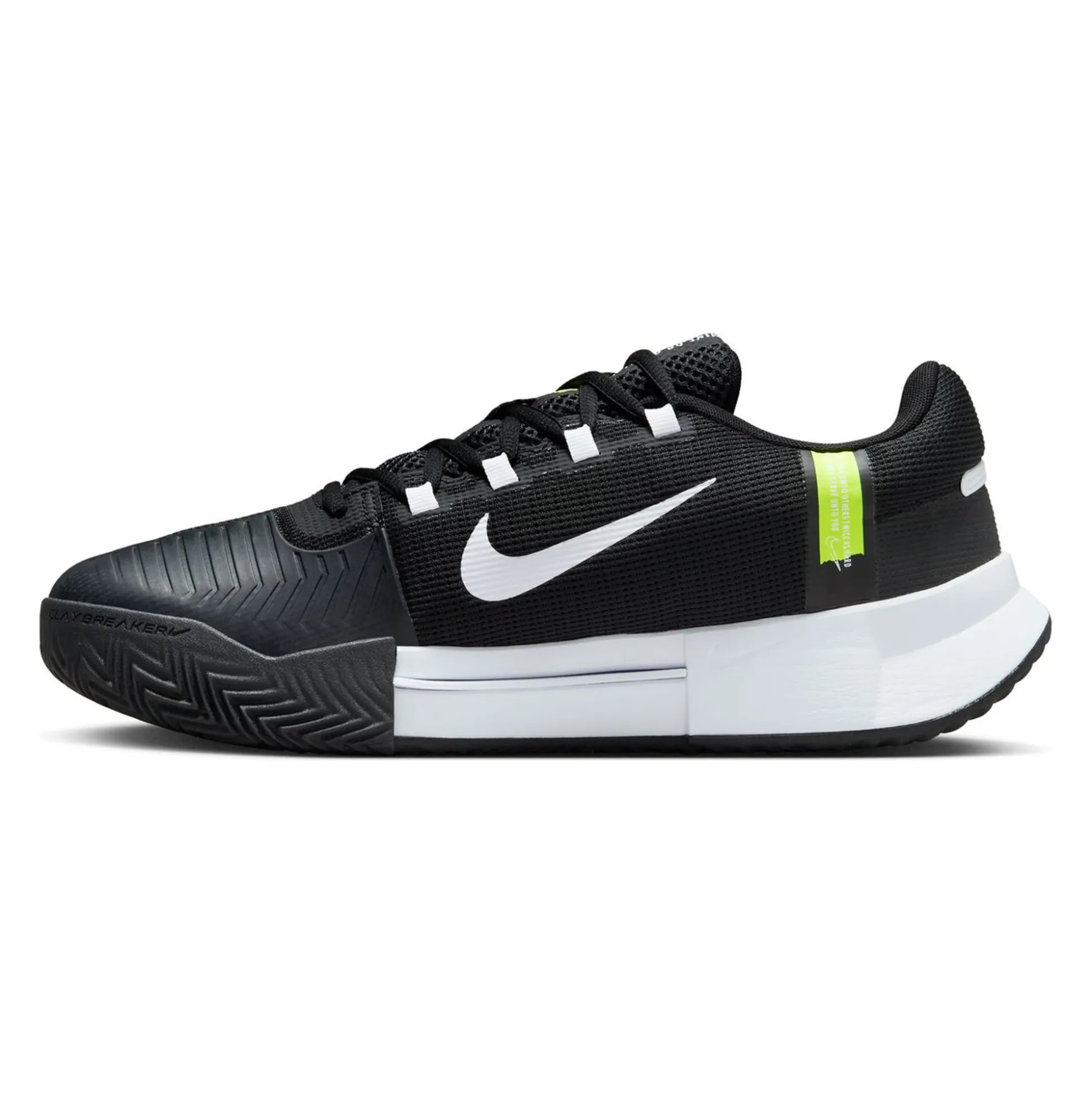 Outlet Zoom GP Challenge 1 Clay Court Shoe Men - Black, White Clay Court Shoes