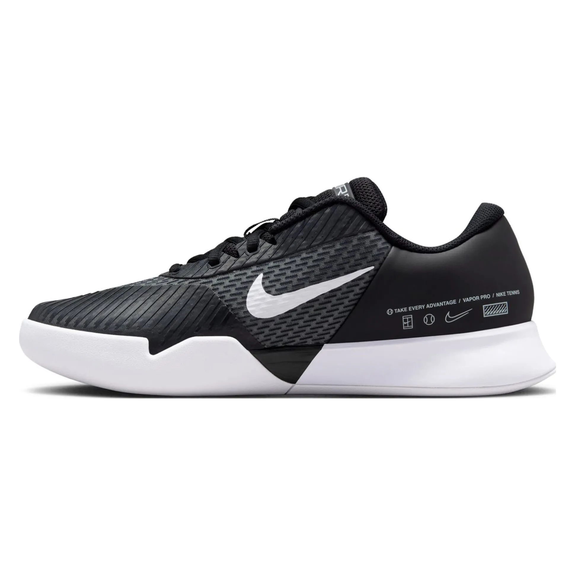 Shop Zoom Vapor Pro 2 Carpet Shoe Men - Black, White Carpet Shoes